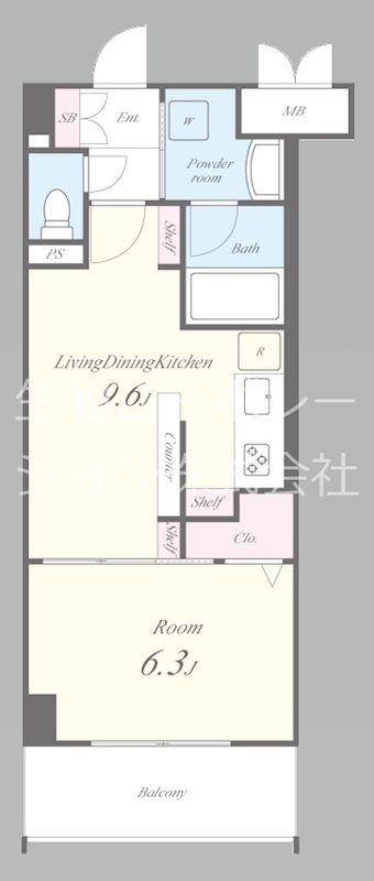 ソレアード藤沢 間取り図