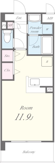 りんくうアドミラブル 間取り図