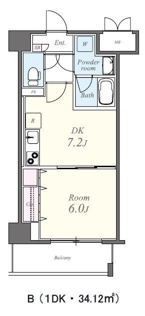 コンセール葵 間取り図