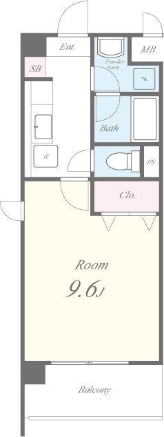 フランディルりんくう 間取り図