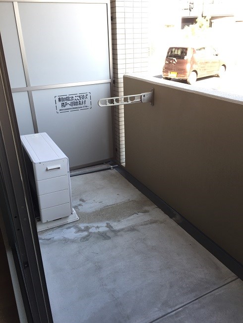 フランディルりんくう ベランダ