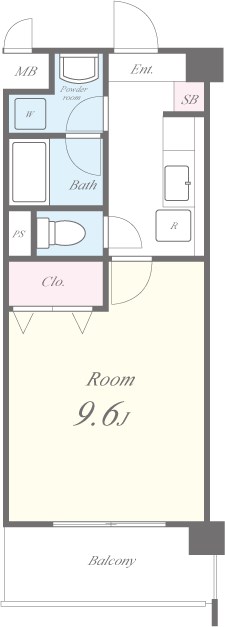 フランディルりんくう 間取り図