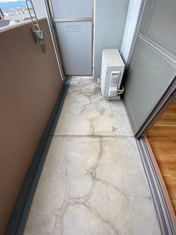 スカイビュー宝泉 ベランダ