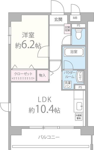 サクシード胤 間取り図