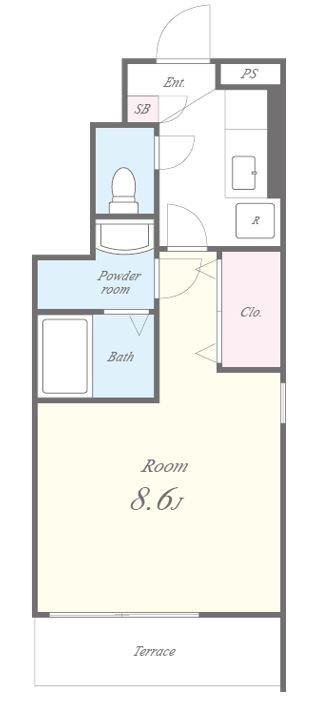 ナウトローネ 間取り図