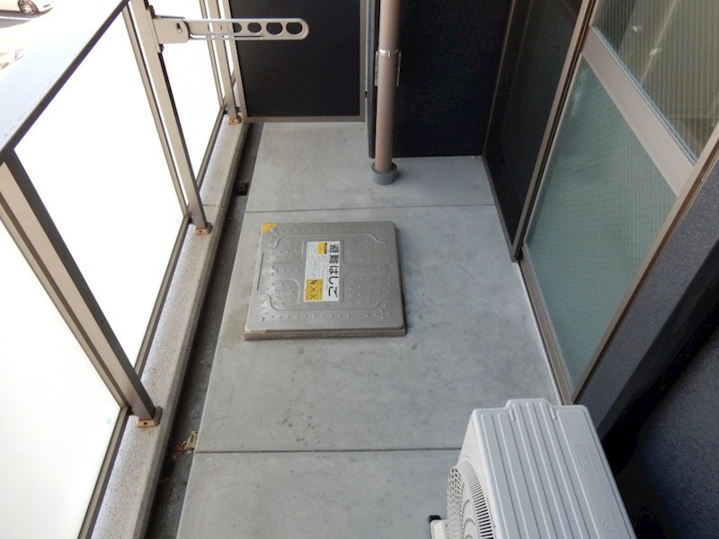 京橋イーストガーデン ベランダ