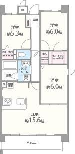 パレスマイセン 間取り図