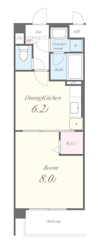プレスティージュ・アイ 間取り図