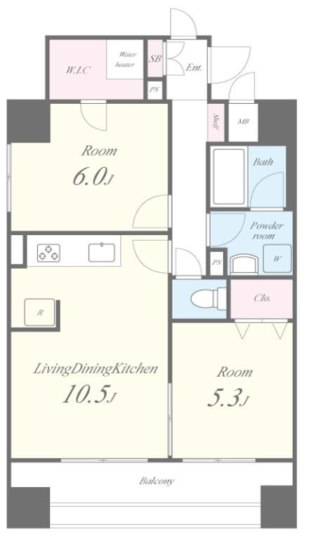 レジェンド K 間取り図