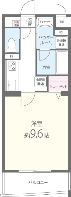 Grandir 服部 間取り図
