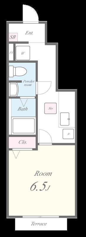 クレール筑紫野 間取り図