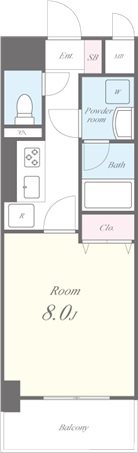 フランシール 間取り図