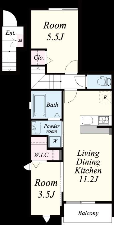 マユメゾン 間取り図