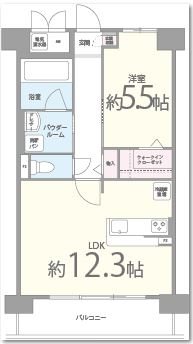 LUO　MAROON(ルオマルーン） 402号室 間取り
