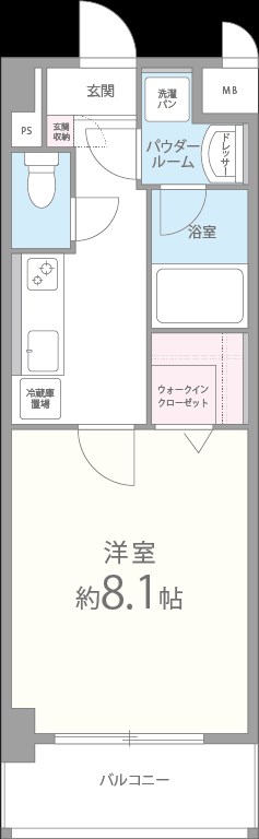 モントーレヒルズ東櫛原 間取り図