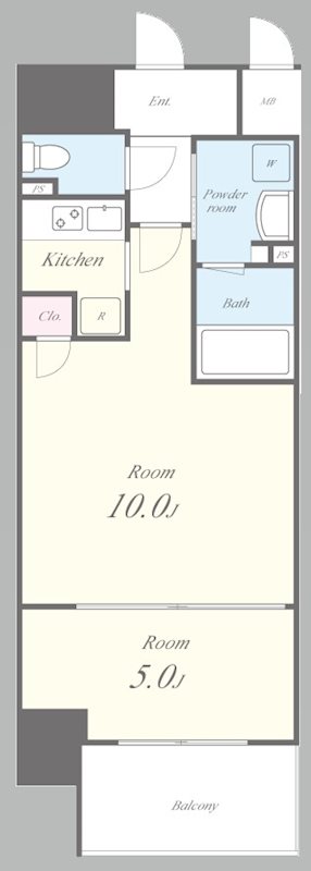 ブリリアントジュネス本町 間取り図