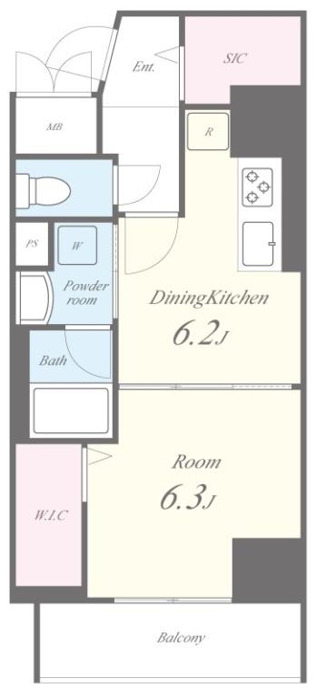 アーク日本橋人形町 間取り図