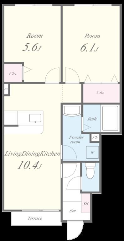 ラパヌイⅠ 間取り図