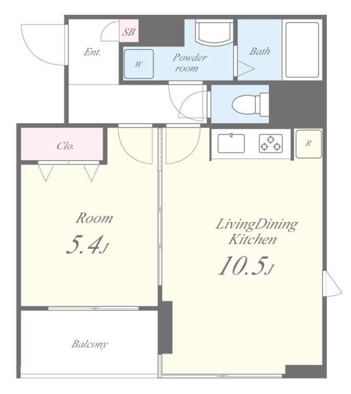 ラヴィン 間取り図