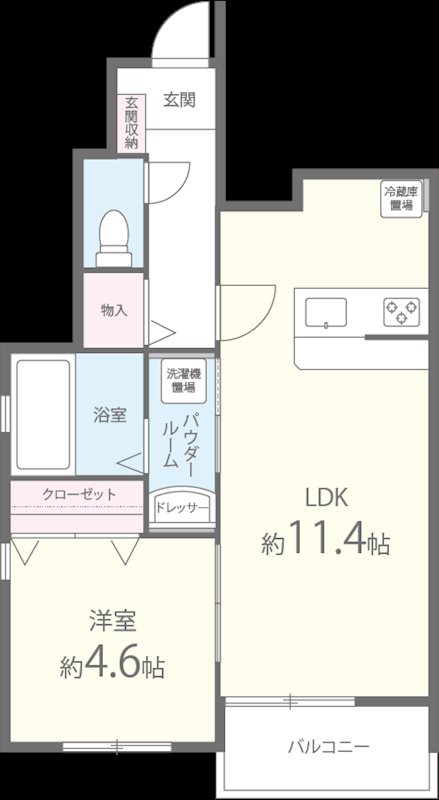 Benesta久留米 (ベネスタクルメ) 間取り図