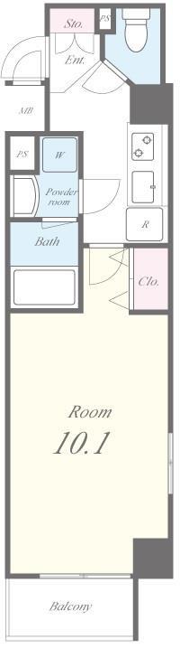 シャローム亀戸 間取り図