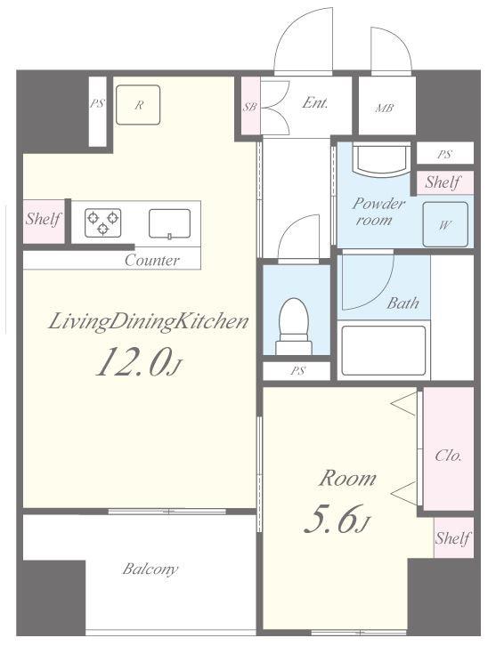 MBC RESIDENCE 間取り図