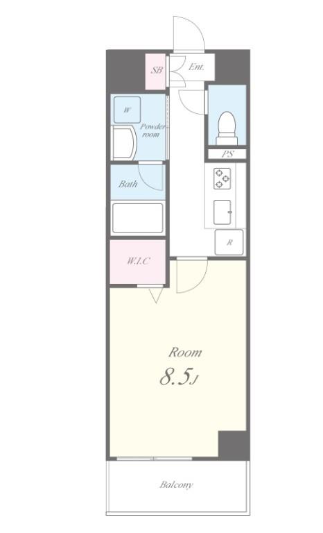 RIVER STONE 間取り図