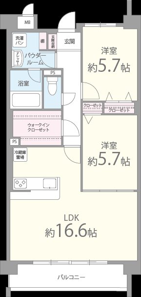 ブラン ジュール 間取り図