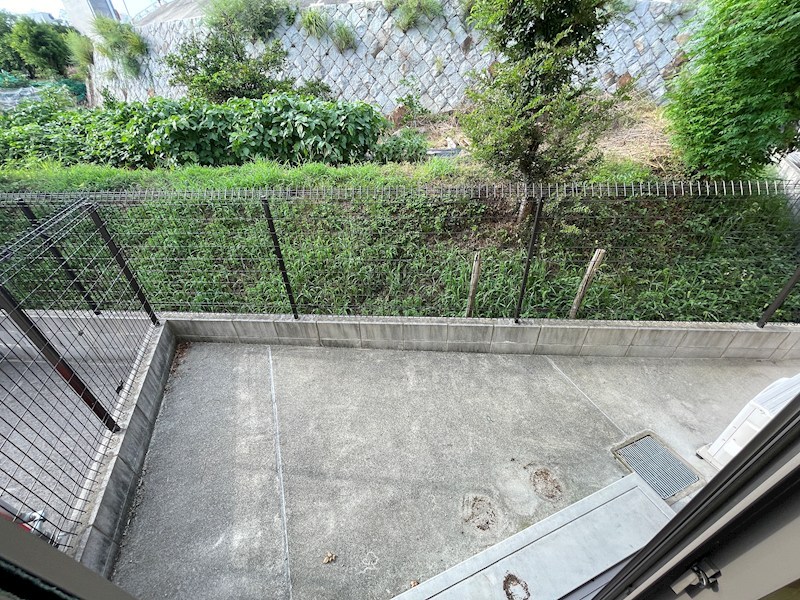 ハイツ第二寺新 ベランダ