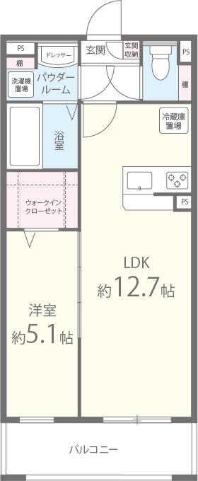 エクレシオ正木 間取り図