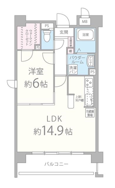 プレサント城東 間取り図