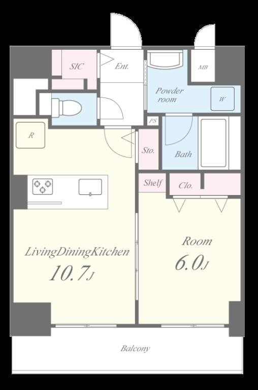 浦和パラディア 間取り図