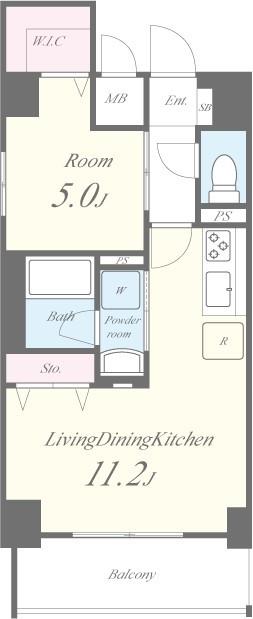 コンセール東桜 間取り図