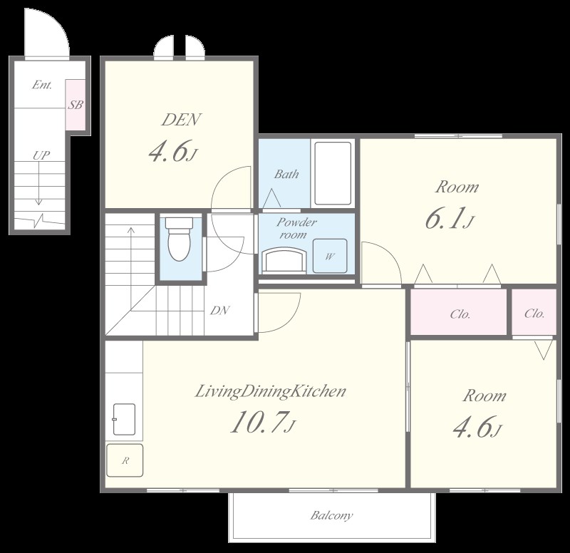 メゾン・ド・シュトラス 間取り図
