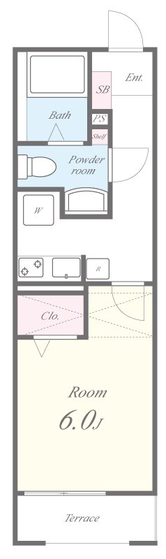 エスペランサ483 間取り図