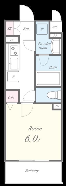 パークステージ名駅西 間取り図