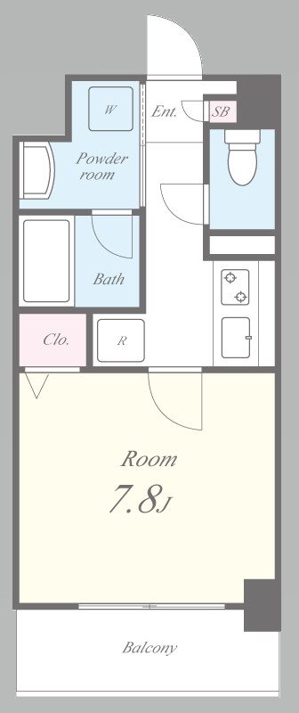 パークハイム日比野 間取り図