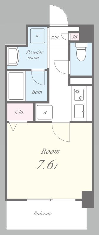 パークハイム日比野 間取り図