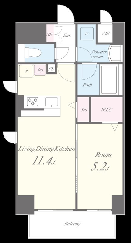 precioso神戸 間取り図