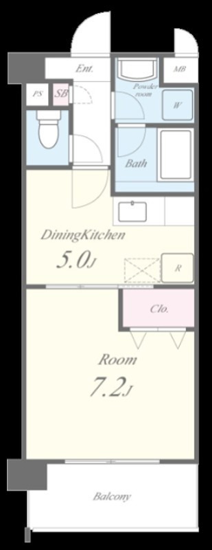 スプランドゥールヴィラ 間取り図