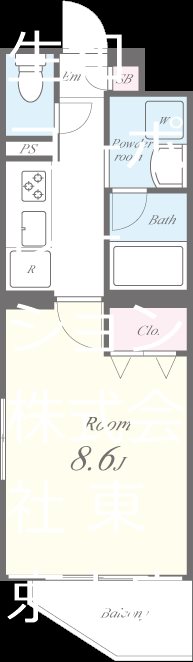 フォーレ山﨑 間取り図