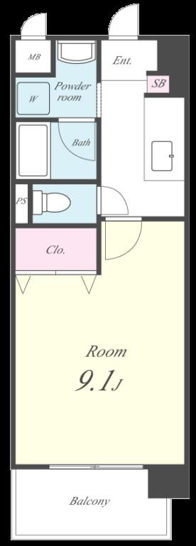 グラン・ノアール 間取り図
