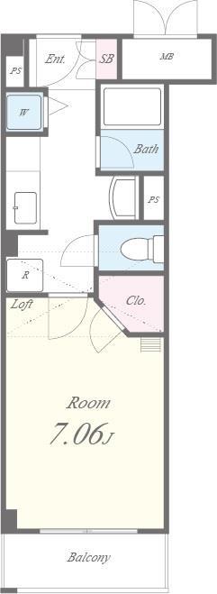 ヴィラさくら 間取り図