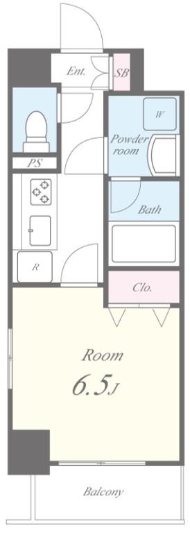 Toile blanche 間取り図