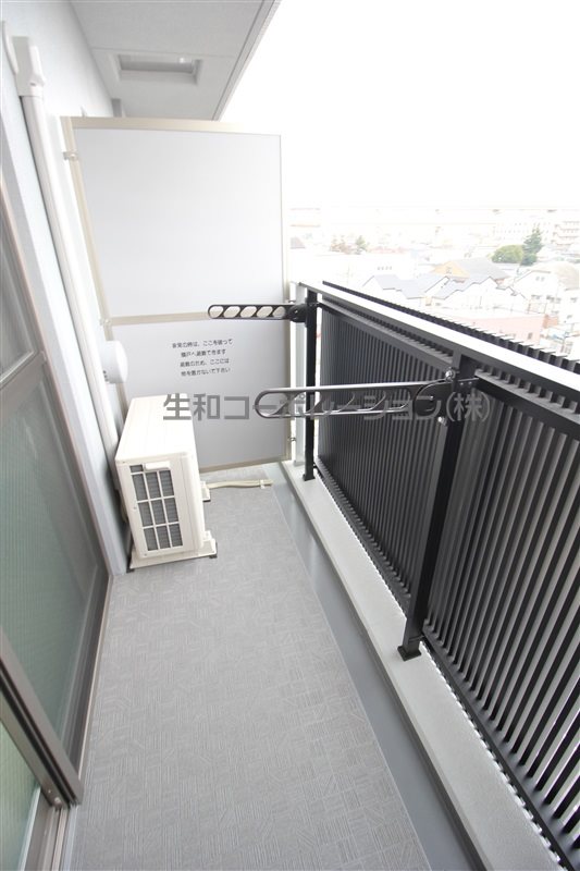 Toile blanche ベランダ