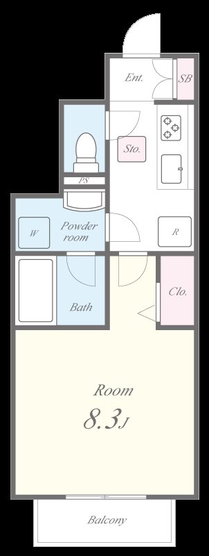 マノアレイ 間取り図