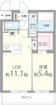 ベルクレール豊中 間取り図