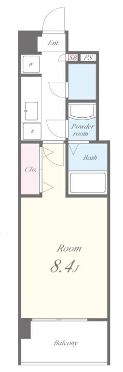 ケイウッドハウス 間取り図