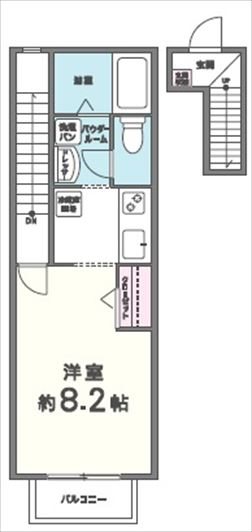 ヴェルドミール園田 間取り図