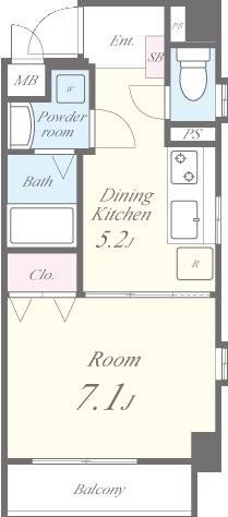 プラム・ガーデン 間取り図